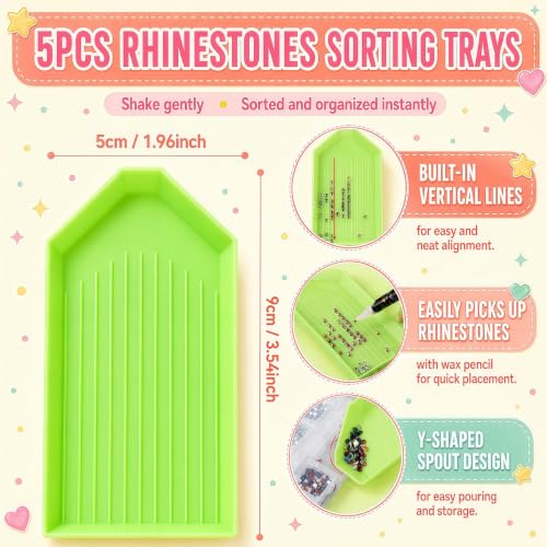 Wax Pencils for Rhinestones, 30PCS Bedazzling Pen Dotting Tools - size: 30PCS