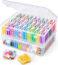CGCG 2-Pack Small beads Organizer Box 8.8x6.7x2.4 Storage Case
