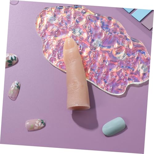 Prosthetic Finger Tips Fake Finger Model Nail Art Finger Practice Hand Tool