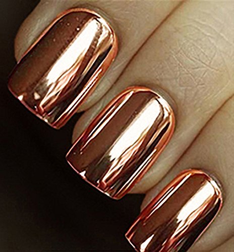 Minx Nails, Copper Chrome, Nail Wrap - color: Copper Chrome