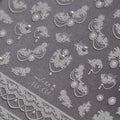 5D Embossed Nail Stickers, Premium Salon-Quality Self-Adhesive 3D Nail Art Decals, Refined Classic Designs for Easy DIY Manicure (Bridal Veil) - color: Bridal Veil