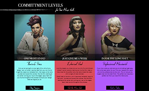 MINX Smitten Kitten Nail Wraps - color: Smitten Kitten