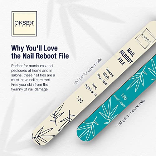 ONSEN Japanese Nail File Buffer Sparkle-KIT 1.0, A Free 120/180 Grit Nail File,3-Way Buffer Block, Cuticle Serum with Cuticle Oil in Action-15ml, Optimum Care Series - size: 0.51 Fl Oz (Pack of 1)