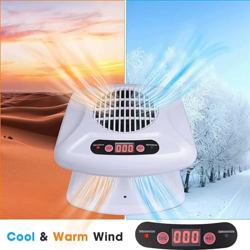 Nail Dryer for Regular Polish 300W 2 in 1 Nail Drying Fan with Auto Sensor Hot and Cold Air Professional Nail Dryer for Manicure Salon and Daily Home Use (White) - color: White