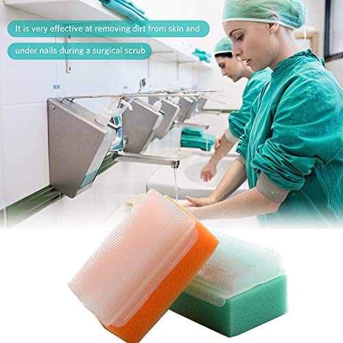 Wellgler's Autism Sensory Brush for Therapy,Surgical Scrub Brush,Bbaby Sponge for Bathing, Cradle Cap Brush (6Pack) - size: 6 Count (Pack of 1)