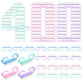 400pcs Handle Grip Nail Brush Bulk,Multicolor Nail Scrubber Brush Nail Cleaning Brush for Toes and Nails Pedicure Scrubbing Tool for Men and Women
