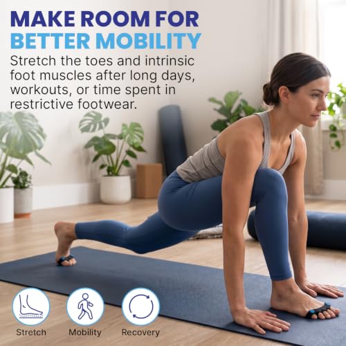 Spacer Mobility Toe Spacer Flex, Silicone Toe Separators for Men & Women - size: Flex