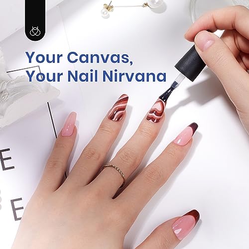 Beetles Gel Nail Kit Nail Extension Set With Etch X Nail Tips 504Pcs