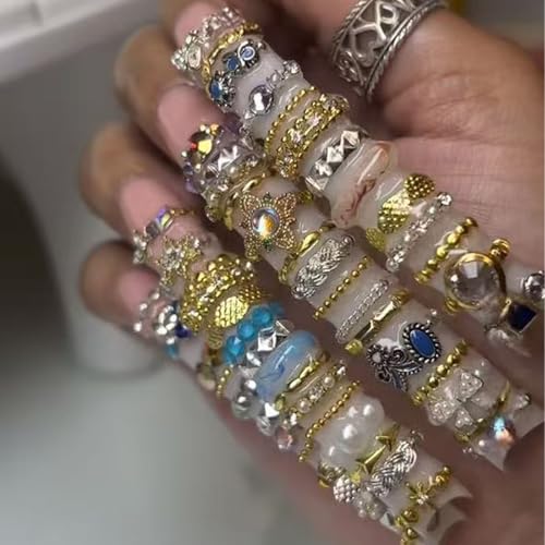3D Chain Nail Mold Multiple Shapes Necklace Silicone Nails Molds Accessories Gel Rope Art Manicure Tools - color: 3D Chain Nail Mold
