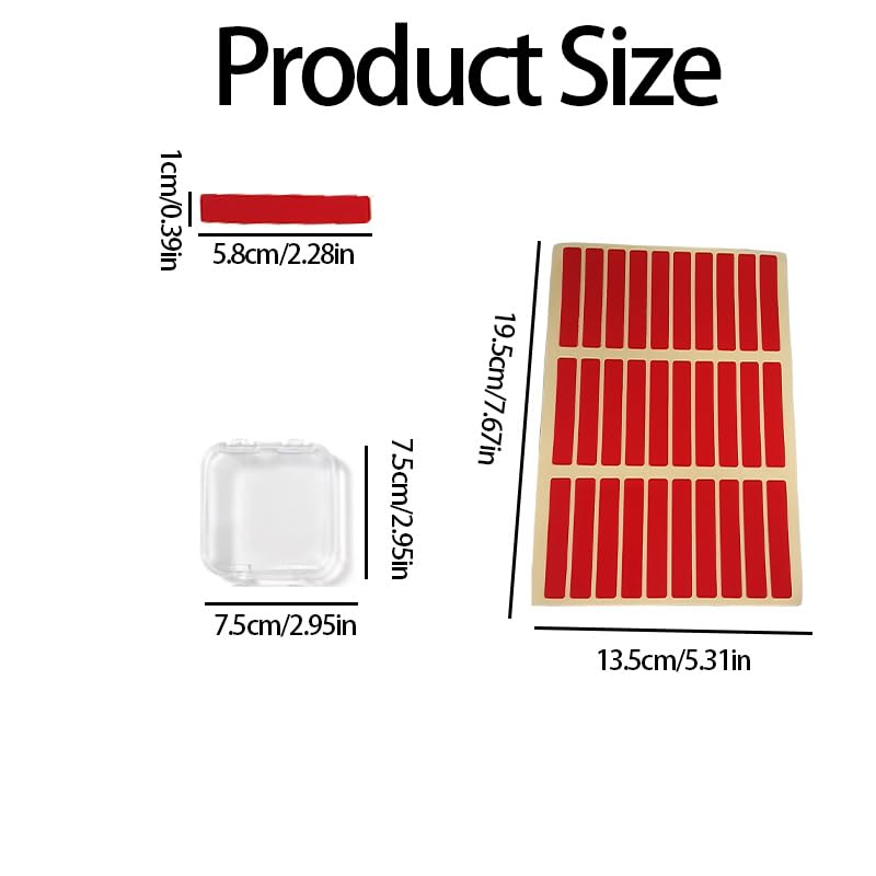 10Pcs Clear Press on Nail Packaging with 60 Pcs Adhesive Tape Press on Nail Storage Case for Salon Display, Fake Nail Packaging and Nail Business Supplies