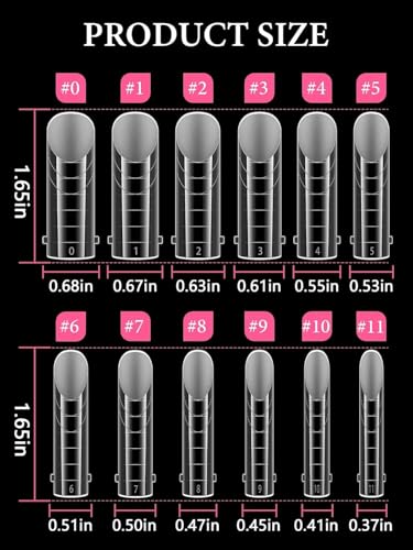EBANKU 120Pcs Poly Gel Nail Forms for Toes, Long Square Dual Forms - color: 120P Long Square Toenail