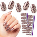 Color Street - Leopard Coat - 16 Double-Ended Nail Polish Strips - color: Leopard Coat
