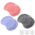 3PACK Silicone Shower Foot Scrubber,Wall Slip Suction Cups Body Scrubber