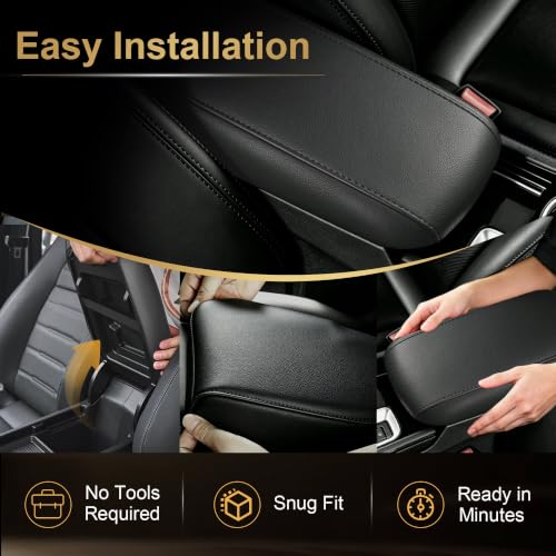 AOMSAZTO Center Console Cover for 2019-2026 Nissan Altima, Black - color: Black, size: 2019-2024