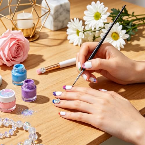 6 Sheets Nail Stamping Plate Basic Design Nail Art Stamp - color: Basic Design