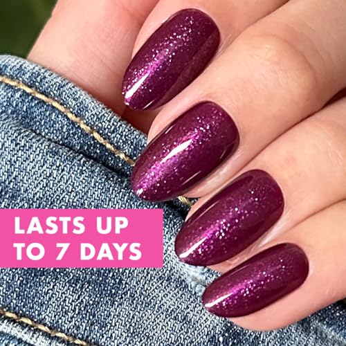 Olive & June Effects Super Stick Press-On Nails, Plaza Shimmer - color: Plaza Shimmer (Pack of 1)