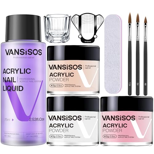 Professional Acrylic Nail Kit: Acrylic Set for Beginners with Everything for Nail Extensions - size: Acrylic Nail Kit-e