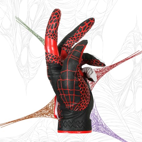 Spider Grip Men's Golf Glove - color: Red, size: Men Extra Large (25)