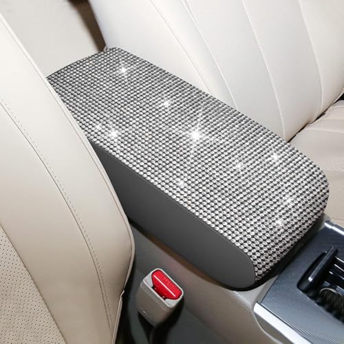 AOMSAZTO Armrest Console Covers for 2013-2018 Nisaan Altima Crystal Diamond - color: Bling Crystal Diamond, size: 2013-2018