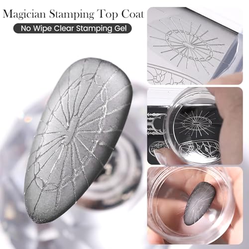 Born Pretty Magician Stamping Top Gel Nail Stamping Gel Polish