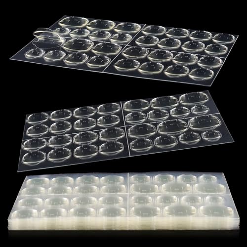 Allstarry 360pcs (12 Sheets) Adhesive Tabs Waterproof Breathable Glue Tabs - size: 15 Size (360pcs)