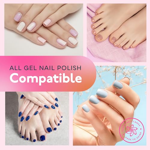 SUNUV UV Light for Gel Nail, Professional UV LED Nail Lamp SUN2C Rose - color: A-rose