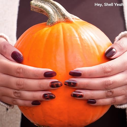Heyhae Semi Cured Gel Nail Strips - Hey, Shell Yeah - color: Hey, Shell Yeah