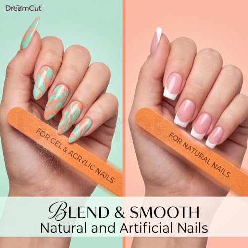 DreamCut 20 Pack Emery Boards, 150/180 Grit, Manicure Pedicure Nail Files