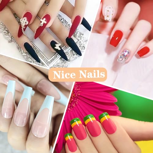 Silicone Practice Fingers for Acrylic Nails, Bendable Silicone Fake Finger to Practice Fake Nails, Soft Nail Training Finger Flexible Practice Nail Finger Hand for DIY Nails(Color 1) - color: 1# Silicone Finger