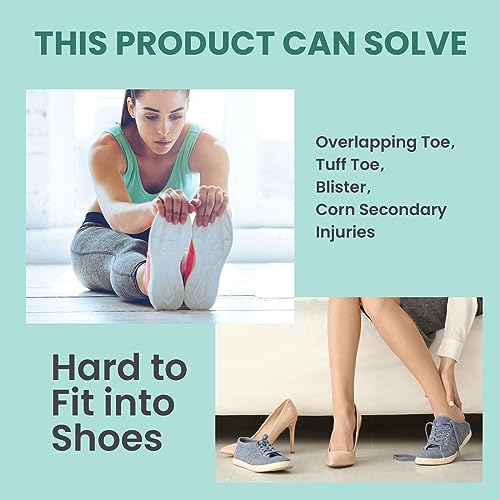 Welnove Gel Toe Separator - 12 Pack Pinky Toe Spacers - FSA/HSA Eligible Little Toe Cushions, Small Toe Sleeves for Preventing Rubbing & Reducing Pressure (Green) - color: Green