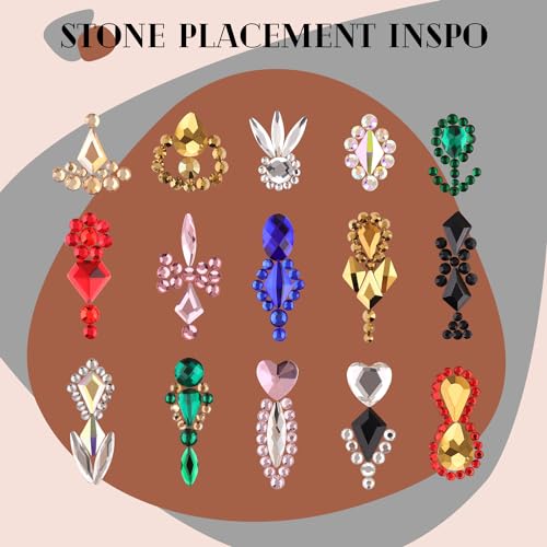 2060Pcs Black Glass Nail Rhinestones 60Pcs Multi Shapes Flatback Nail Gems + 2000Pcs 1.5-4mm Round Crystal with Rhinestones Glue Gel, Manicure Nail Charms Diamond Gemstones for Nail Art - color: 27 Black Crystal+ glue, size: 1 pack
