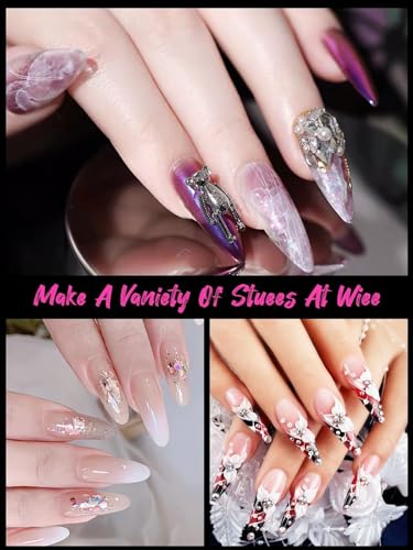 EBANKU Dual Nail Forms for Poly Extension Gel 120 PCS - color: Long Stiletto_S