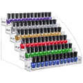KINGROW Nail Polish Organizer Durable Easy Install (Pack of 22) - size: 6 Layers (Pack of 22)
