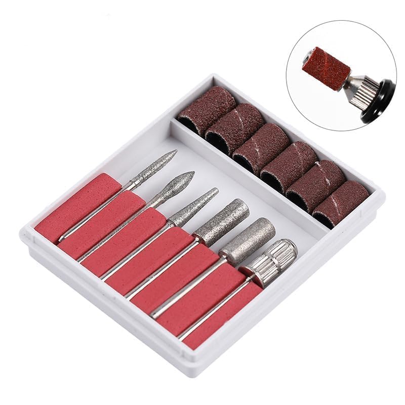 SIGNI Professional Nail Drill Bit Set - Pack of 2 Sets | Premium 3/32''(2.35mm) Nail Bits for Acrylic & Gel Nails | High-Quality Nail Art Tools for Salon Use - Standard Size, 2 Boxes