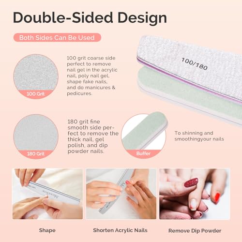 MelodySusie 14PCS Manicure Tools Kit Nail Care Set - size: 14Pcs Milk & Honey