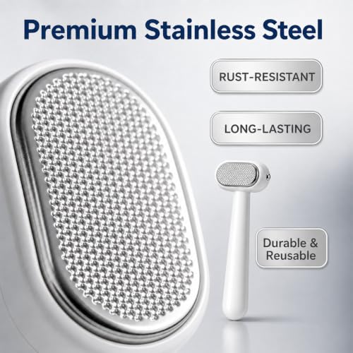 Dual Sided Foot Callus Remover, 2 Pack Foot Files for Dead Skin and Heels