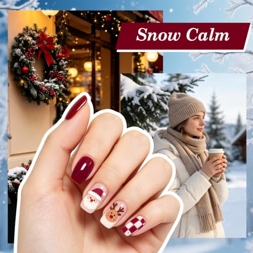 COSCELIA Gel Nail Polish Set 25 Colors Red Pink White All Seasons Nail Gel with Nail Lamp Base Top Coat Long-Lasting Nail Gel Manicure Kit Gift for Women - color: All