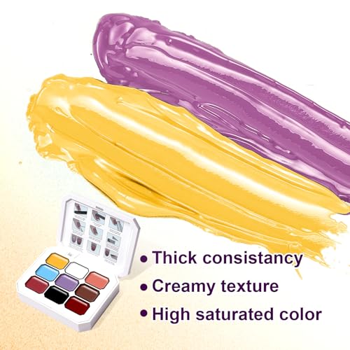 Gradient Painting Gel, 9 Colors Ombre Gel Nail Polish - color: Victorian Oddity Color