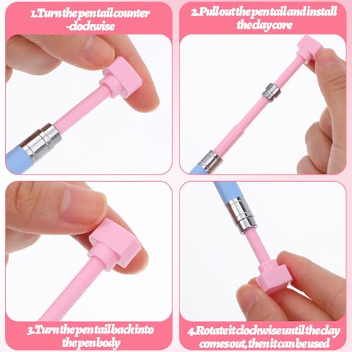 Diamond Art Wax Pen with 3PCS Wax Refills, Refillable