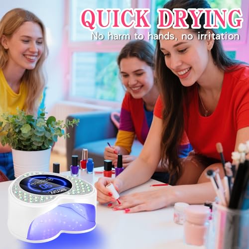 Rechargeable Cordless UV LED Nail Lamp for Gel Polish