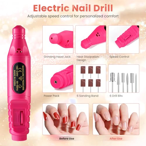 Acrylic Nail Kit for Beginners with Everything in Storage Bag, Bling Sliver - color: Single Silver