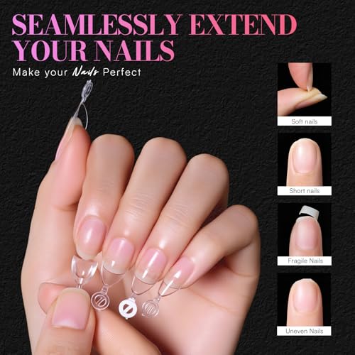 Makartt Short Almond Nail Tips: 504 PCS Half Cover Pre-shaped Acrylic Nail Tips Half Matte 15 Sizes False Nails - Easy-to-go Nail Extensions Manicure Supplies Salon Diy at Home - size: Short Almond-Half Cover-504 Pcs