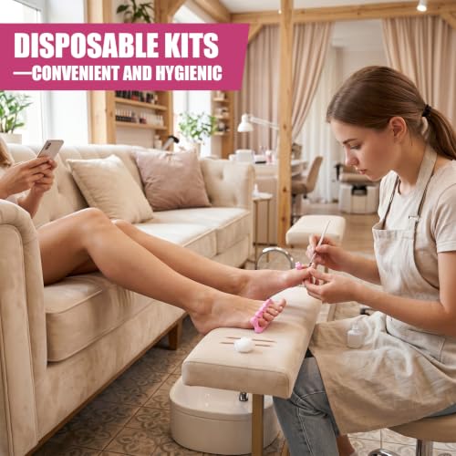 150 Sets 5 in 1 Disposable Pedicure Kit Pedicure Tools Set