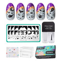 Maniology Boo-gie French Nail Stamping Starter Kit | Halloween Nail Art Set