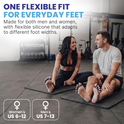 Spacer Mobility Toe Spacer Flex, Silicone Toe Separators for Men & Women - size: Flex