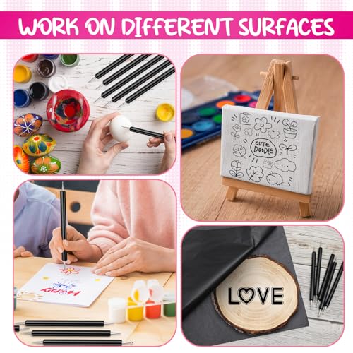30Pcs Dotting Tools for Painting,Ball Embossing Stylus for Transfer Paper,Tracing Tools for Drawing