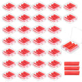 Jaloro 30 Pack Diamond Art Wax Refills Kit, Storage Box, Red