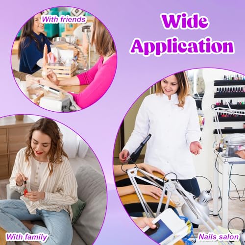 25 Pcs Nails Tip Clips, Nail Clamps for Gelnails Nail Clips To Hold Nails Down Clear For Quick Building Gelnails Clear Plastic Finger Extension DIY Manicure Nail-Art Tool