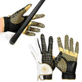 Spider Grip Men's Golf Glove - color: Gold, size: Men Extra Large (25)