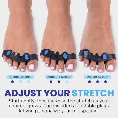 Spacer Mobility Toe Spacer Flex, Silicone Toe Separators for Men & Women - size: Flex